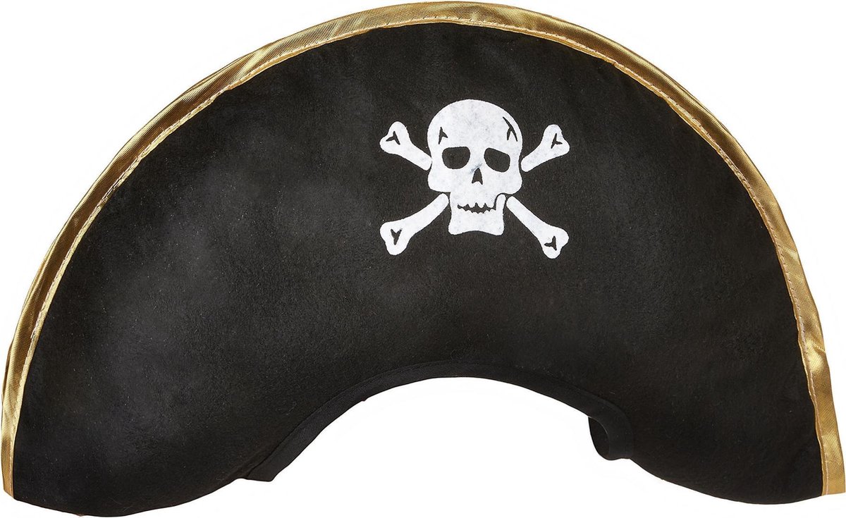 NINGBO PARTY SUPPLIES - Piratenleiderhoed voor volwassenen - Hoeden > Overige